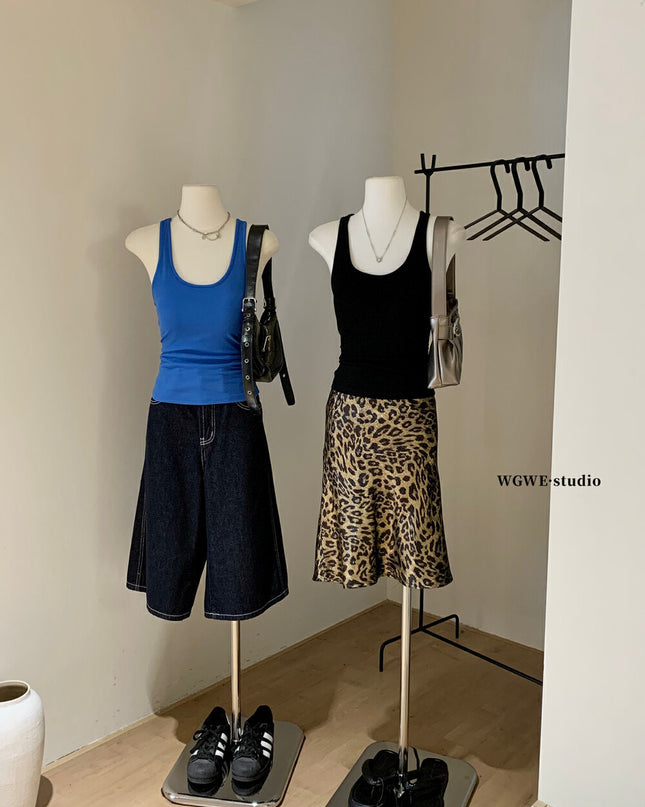 WGWE American Cool Girl Padded Tank