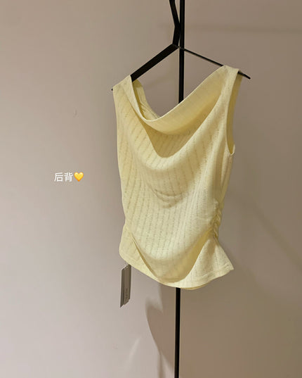 WGWE Printed Off-Shoulder Slim Tee