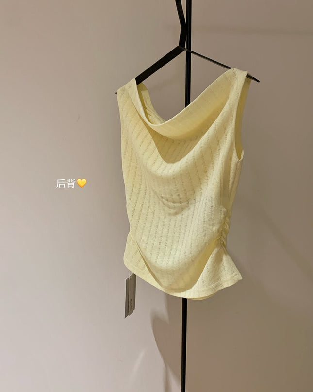 WGWE Printed Off-Shoulder Slim Tee