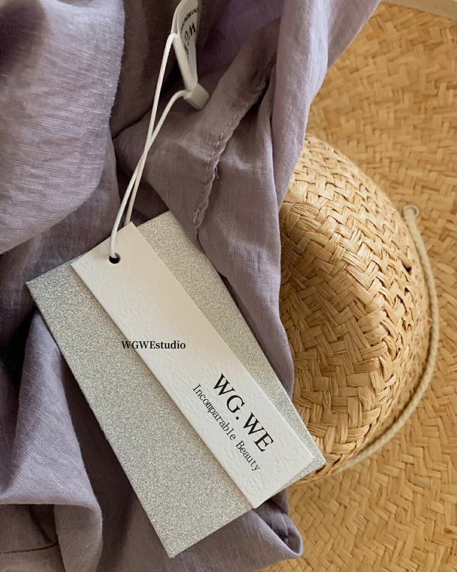 WGWE Off-Shoulder Asymmetric Tank