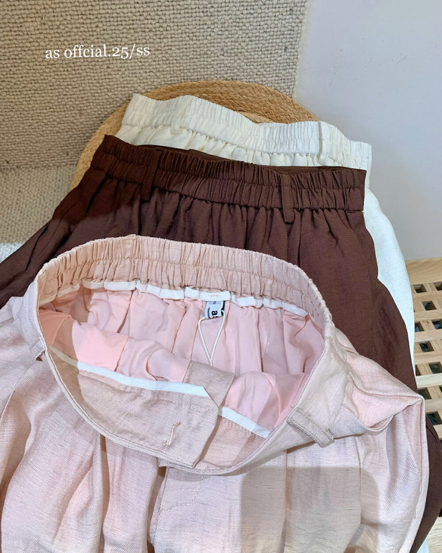 AS OFFICIAL Cloud Soft Crinkle Wide Leg Pants