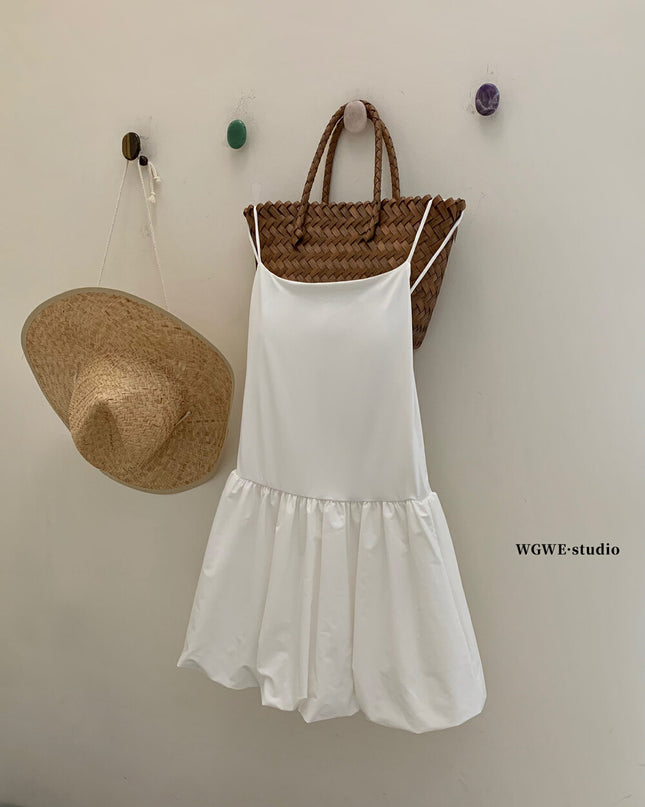 WG.WE Balletcore Cloud Hem Fit & Flare Camisole Dress